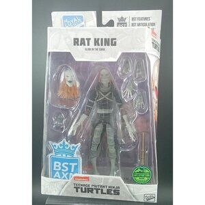 Teenage Mutant Ninja Turtles Rat King Action Figure Glow In The Dark BST AXN